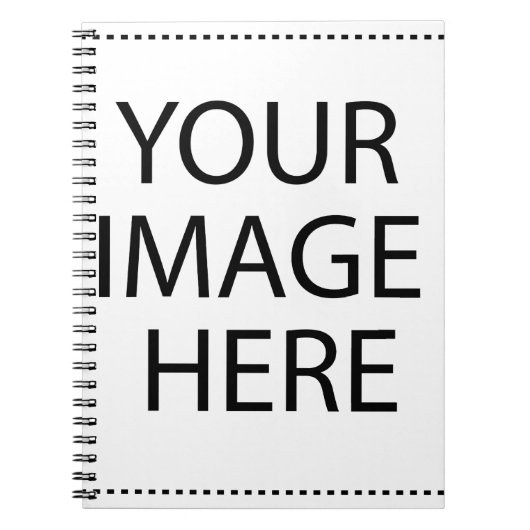 Aangepaste eigen foto en tekst notitieboek (Voorkant)