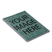 Aangepaste eigen foto en tekst notitieboek (Rechterzijde)