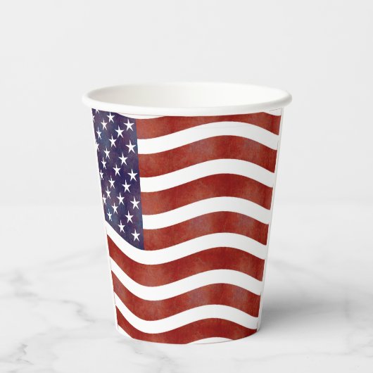 Aangepaste eigen foto en tekst papieren bekers (Achterkant)