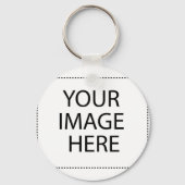 Aangepaste eigen foto en tekst sleutelhanger (Voorkant)