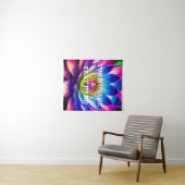 Aangepaste eigen foto en tekst wandkleed (In Situ (horizontaal))
