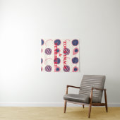 Aangepaste eigen foto- en tekstopmaak wandkleed (In Situ (horizontaal))