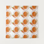 Aangepaste eigen foto- en tekstopmaak wandkleed (Voorkant (horizontaal))