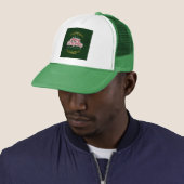 Aangepaste eigen foto- en teksttrucker trucker pet (In situ)