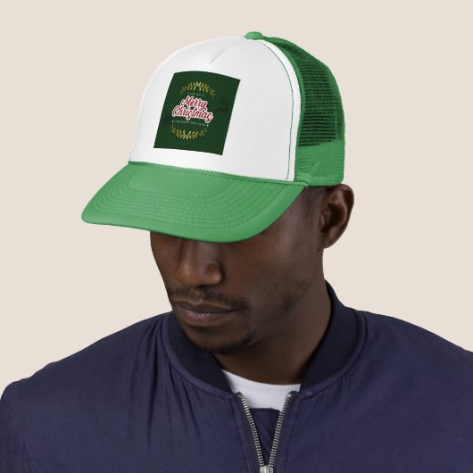 Aangepaste eigen foto- en teksttrucker trucker pet (In situ)