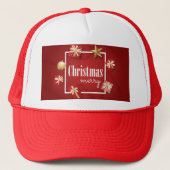 Aangepaste eigen foto- en teksttrucker trucker pet (Voorkant)