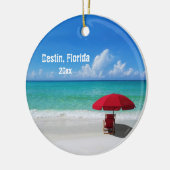 Aangepaste eigen foto-evaluaties van elke beach keramisch ornament (Links)