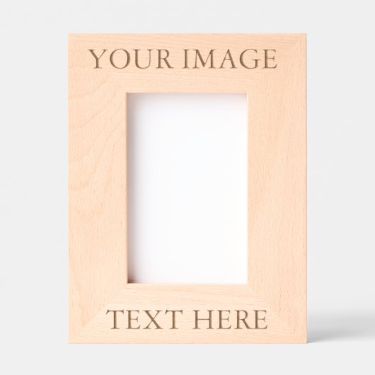 Aangepaste eigen foto gegraveerde lijstjes (Voorkant)