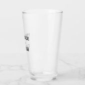 Aangepaste eigen foto glas (Links)