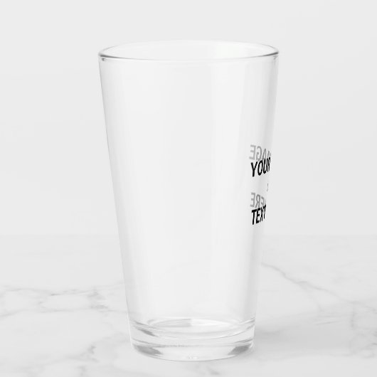 Aangepaste eigen foto glas (Rechts)