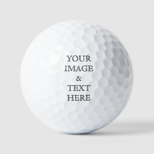Aangepaste eigen foto golfballen (Voorkant)