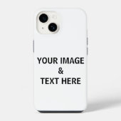 Aangepaste eigen foto iPhone hoesje (Achterkant)