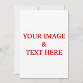 Aangepaste eigen foto kaart (Voorkant)