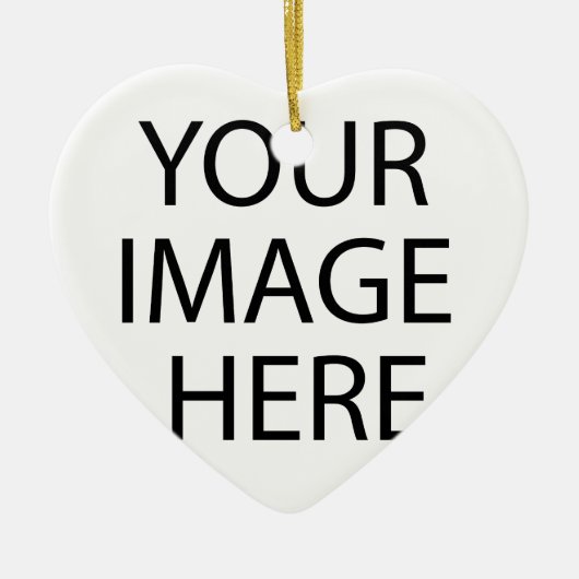 Aangepaste eigen foto keramisch ornament (Voorkant)