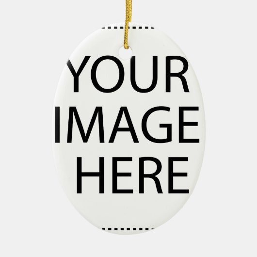 Aangepaste eigen foto keramisch ornament (Voorkant)