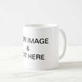 Aangepaste eigen foto koffiemok (Voorkant rechts)