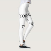 Aangepaste eigen foto leggings (Rechts)