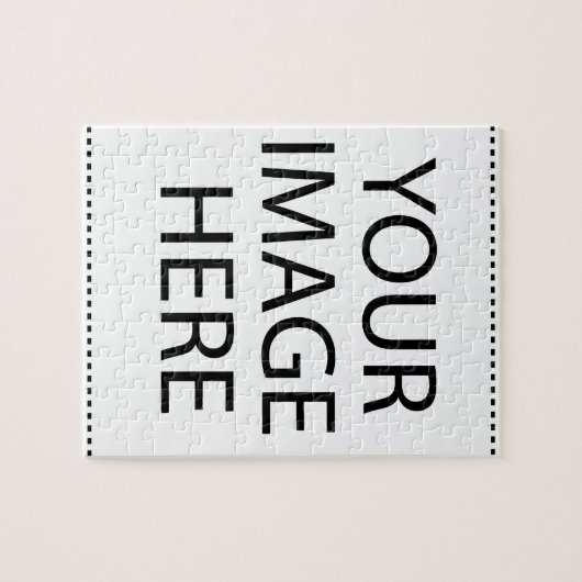 Aangepaste eigen foto legpuzzel (Horizontaal)