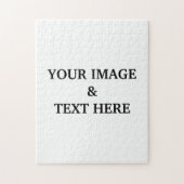 Aangepaste eigen foto legpuzzel (Verticaal)