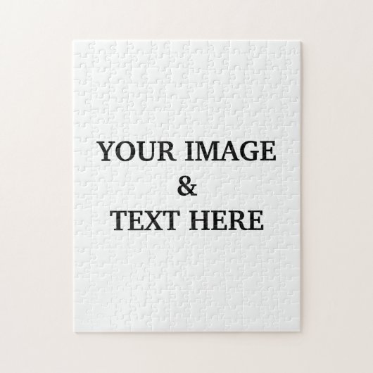 Aangepaste eigen foto legpuzzel (Verticaal)