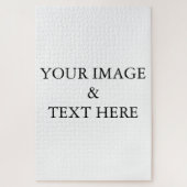 Aangepaste eigen foto legpuzzel (Verticaal)