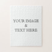 Aangepaste eigen foto legpuzzel (Verticaal)