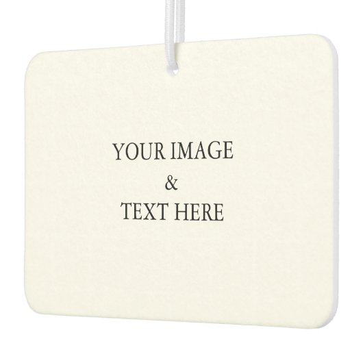 Aangepaste eigen foto luchtverfrisser (Links)