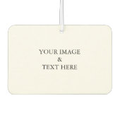 Aangepaste eigen foto luchtverfrisser (Voorkant)