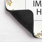 Aangepaste eigen foto muismat (Hoek)