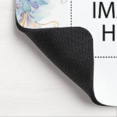 Aangepaste eigen foto muismat (Hoek)