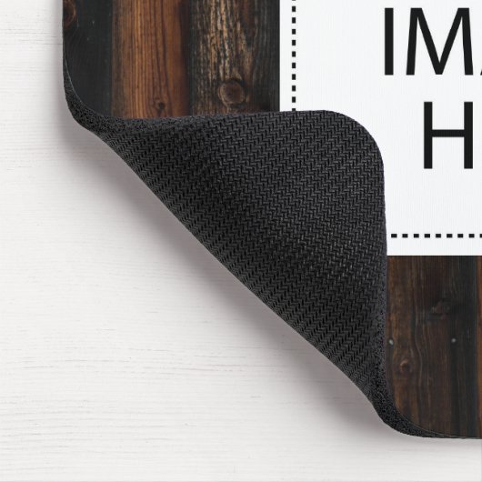 Aangepaste eigen foto muismat (Hoek)