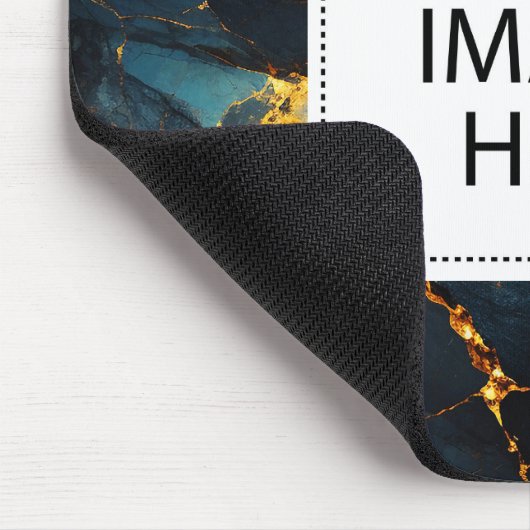 Aangepaste eigen foto muismat (Hoek)