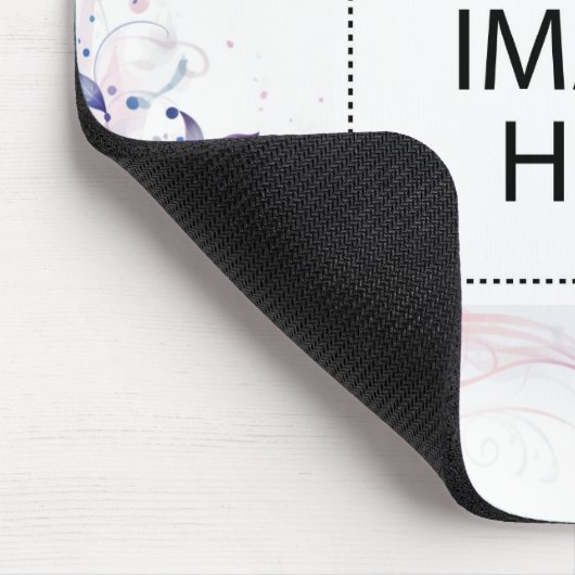 Aangepaste eigen foto muismat (Hoek)