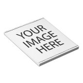 Aangepaste eigen foto notitieblok (Schuin)