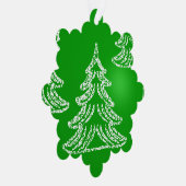 Aangepaste eigen foto ornament kaart (Rechts)