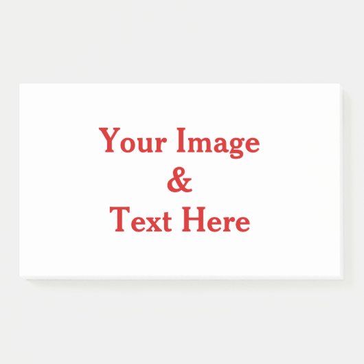 Aangepaste eigen foto post-it® notes (Voorkant)