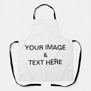 Aangepaste eigen foto schort