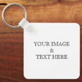 Aangepaste eigen foto sleutelhanger (Voorkant)
