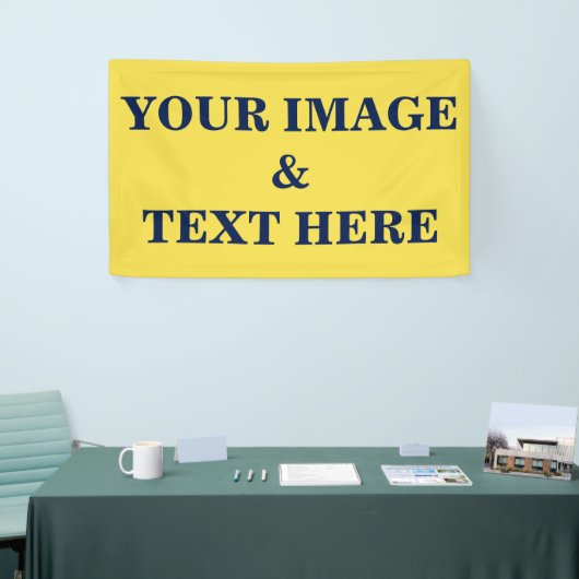 Aangepaste eigen foto spandoek (Beurs)