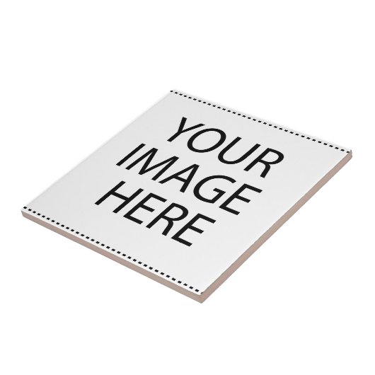 Aangepaste eigen foto tegeltje (Zijkant)