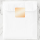 Aangepaste eigen foto vierkante sticker (Tas)