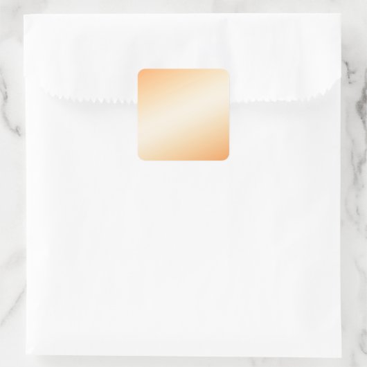 Aangepaste eigen foto vierkante sticker (Tas)