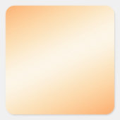 Aangepaste eigen foto vierkante sticker (Voorkant)