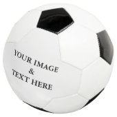 Aangepaste eigen foto voetbal (Drie kwart)