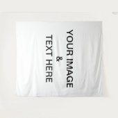 Aangepaste eigen foto wandkleed (Voorkant (horizontaal))