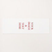 Aangepaste eigen foto yogamat (Achterkant (horizontaal))