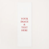 Aangepaste eigen foto yogamat (Voorkant)