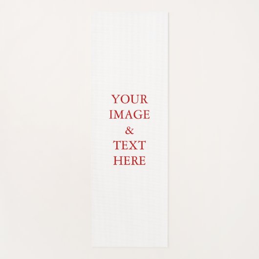 Aangepaste eigen foto yogamat (Voorkant)