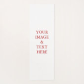 Aangepaste eigen foto yogamat (Achterkant)