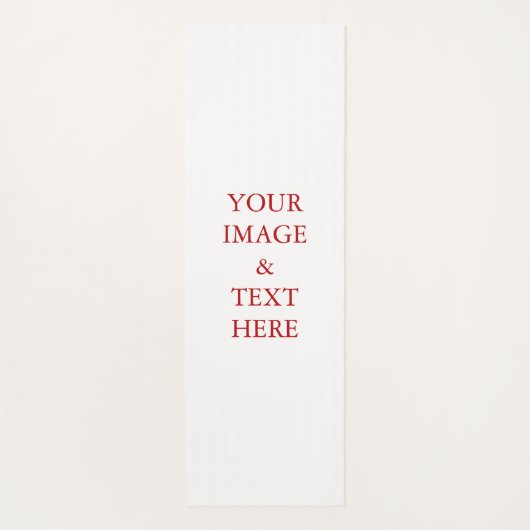 Aangepaste eigen foto yogamat (Achterkant)